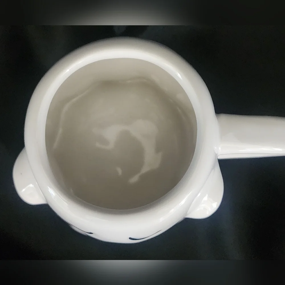 Spirtz Target Stoneware White Ghost Mug‎ 12 Oz Halloween Kitschy